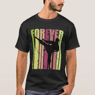 T-shirt Enfants Forever Jiu Jitsu Retro Vintage Perturbé J