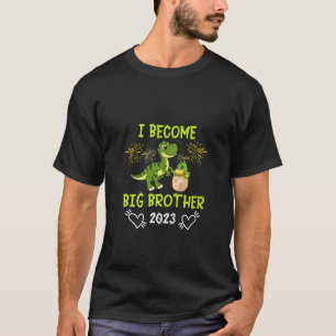 T-shirt Enfants frères Big Brother dinosaure dinosaure din