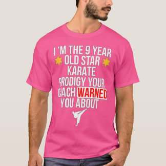 T-shirt Enfants Fundy 9 ans T Chemise Karate Star Player