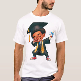 T-shirt Enfants Funny Boys Cadeaux Grad Dabbing Clas de Gr