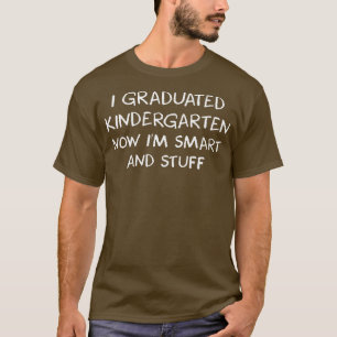 T-shirt Enfants Funny Kindergarten Graduation jupe cadeau