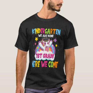 T-shirt Enfants Funny Kindergarten Nous Avons Fait 1'St Gr