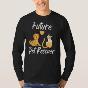 T-shirt Enfants Futur Animaux de sauvetage Enfants Chien S