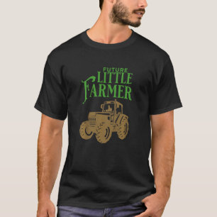 T-shirt Enfants Futur Petit Agriculteur Tracteur Boy Farm 