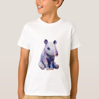 T-shirt Enfants Galaxie Pastel Tapir