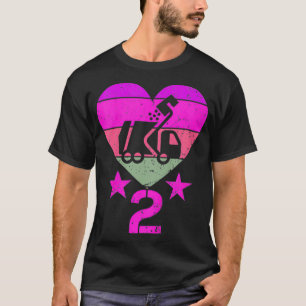 T-shirt Enfants Garbage Truck Anniversaire 2 An Garçon Deu