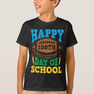 T-shirt Enfants Garçons Filles 100 Jours D'École Joyeux 10