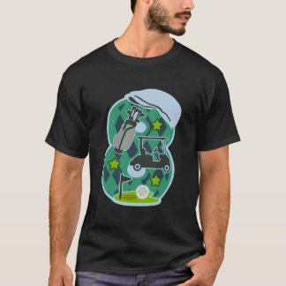 T-shirt Enfants Garçons Filles 8E Anniversaire Golf Lover