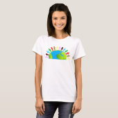 T-shirt Enfants/gens unis sur terre (Devant entier)
