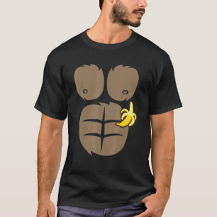 T-shirt Enfants Gorilla Poitrine Ventre Singe Ape Muscle G