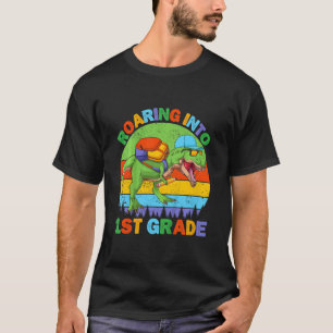 T-shirt Enfants Gravant En Dinosaure De Première Année Pre