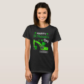 T-shirt Enfants Happy Jour de la Saint Patrick Excavator S (Devant entier)