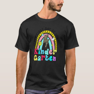 T-shirt Enfants Heureux Premier Jour D'école Enseignant Él