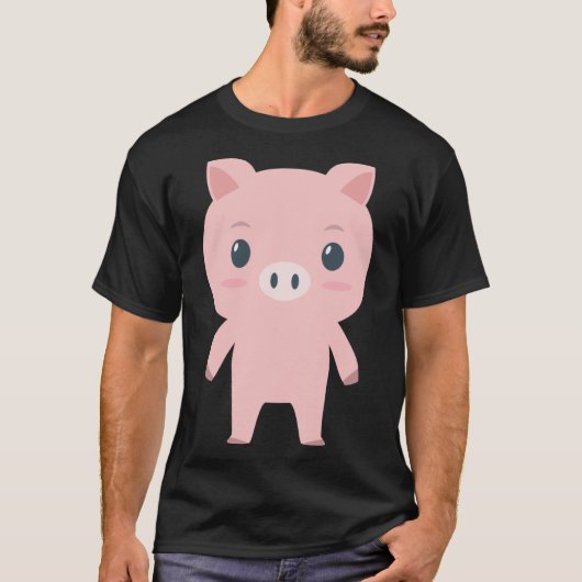 T-shirt Enfants I Love Pigs Pig Piggie pour garçons Filles (Devant)