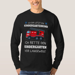 T-shirt Enfants Ich Bin Jetzt Ein Kindergartenkind Kindera