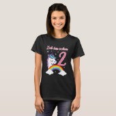 T-shirt Enfants Ich Bin Schon 2 Schöne Mädchen Germe d'ann (Devant entier)