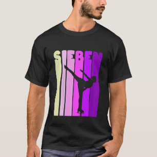T-shirt Enfants Ich Bin Schon 7e anniversaire fille 7 ans 