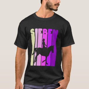 T-shirt Enfants Ich Bin Schon 7e anniversaire fille 7 ans 