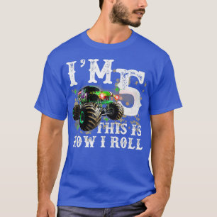 T-shirt Enfants Im 5 sim C'est comment je roule Monster ru