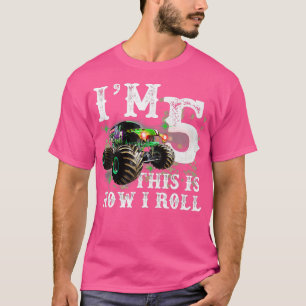T-shirt Enfants Im 5 sim C'est comment je roule Monster ru
