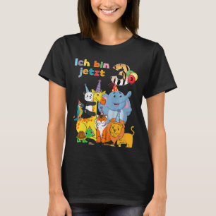 T-shirt Enfants J'ai 3 ans zoo animaux jungle troisième bi