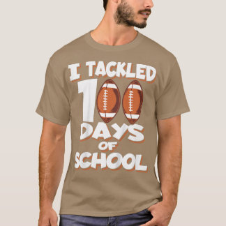 T-shirt Enfants j'ai abordé 100 jours d'école - Football T