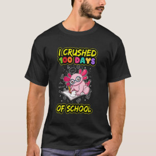 T-shirt Enfants J'Ai Écrasé 100 Jours D'École Ele De Premi