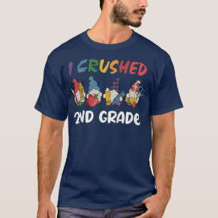 T-shirt Enfants J'ai écrasé 2e année Gnomes Enseignant de