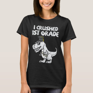 T-shirt Enfants J'Ai Écrasé Trex Dino 1ère Année Dernière 