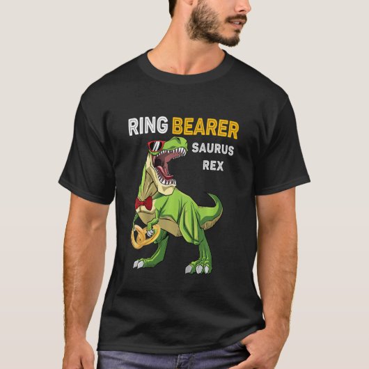 T-shirt Enfants Je suis le Ring Dude Boys Wedding Party Ri (Devant)