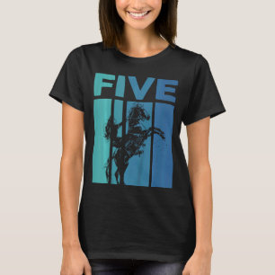 T-shirt Enfants Je suis maintenant 5 ans cinquième anniver