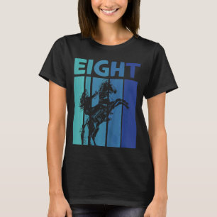 T-shirt Enfants Je suis maintenant 8 ans huitième annivers