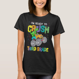 T-shirt Enfants Je suis prêt à écraser Camion Monster de t