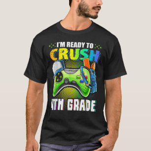 T-shirt Enfants Je suis prêt à écraser la 4e année de reto