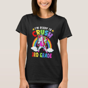 T-shirt Enfants Je suis prêt à écraser la licorne de 3ème