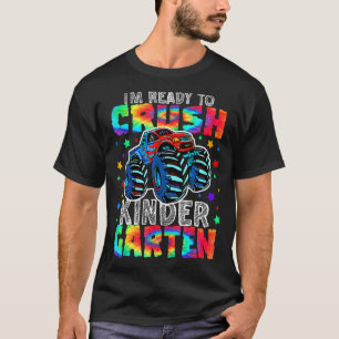 T-shirt Enfants Je suis prêt à écraser la maternelle Monst