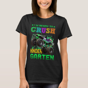 T-shirt Enfants Je suis prêt à écraser la maternelle Monst