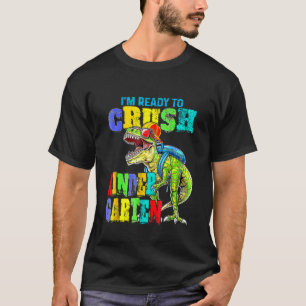 T-shirt Enfants Je suis prêt à écraser la maternelle Monst