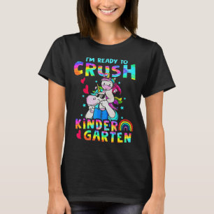 T-shirt Enfants Je suis prêt à écraser les filles de l'éco