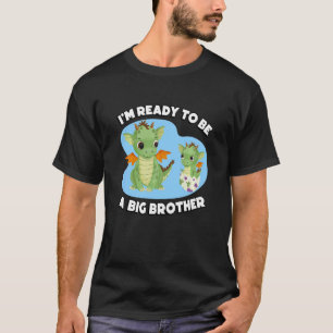 T-shirt Enfants Je suis prêt à être un grand frère mignon 