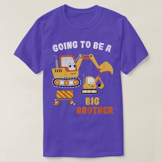 T-shirt Enfants Je vais être un Big Brother 2023 Grossesse (Design devant)
