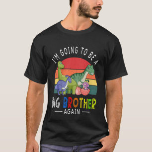 T-shirt Enfants Je vais être un grand frère à nouveau 2023