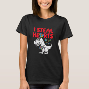 T-shirt Enfants Je Voler Coeurs Puzzle Sensibilisation sur