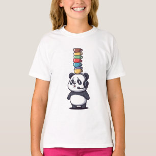 T-shirt Enfants Joueurs Équilibrant Panda