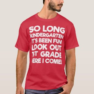 T-shirt Enfants Jour Dernier maternelle T 1ère année Je vi