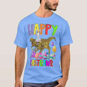T-shirt Enfants Joyeux Eastrawr Tre Dinosaur Bunny Oeufs C