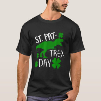 T-shirt Enfants Joyeux St Pat Trex Day Dino Patricks Toddl