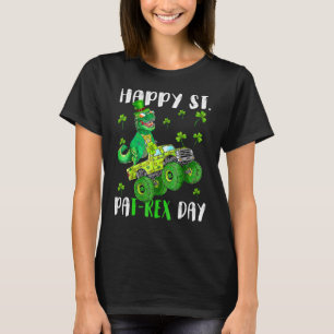 T-shirt Enfants Joyeux St Pat Trex Jour Dino Jour de la Sa