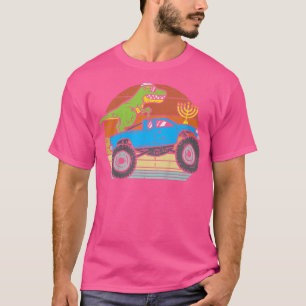 T-shirt Enfants Juifs Tre Dino Monster Camion Enfants Todd