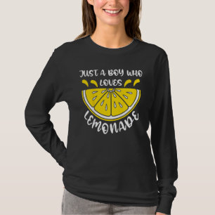 T-shirt Enfants Juste Un Garçon Qui Aime Les Citrus Lemona
